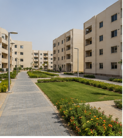 Managed workforce accommodation buildings